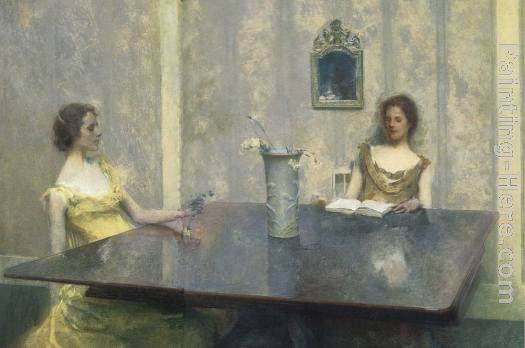 Thomas Wilmer Dewing Canvas Paintings